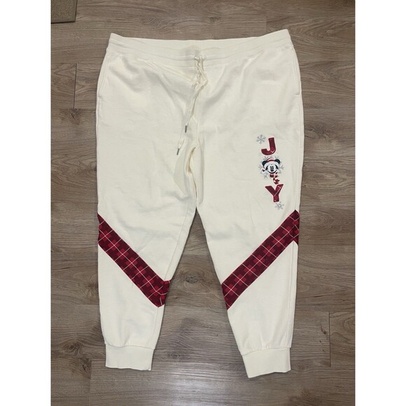 Disney Parks Mickey Mouse Christmas Joy 2021 Hoodie Sweatshirt & Sweatpants 2XL - Picture 11 of 15